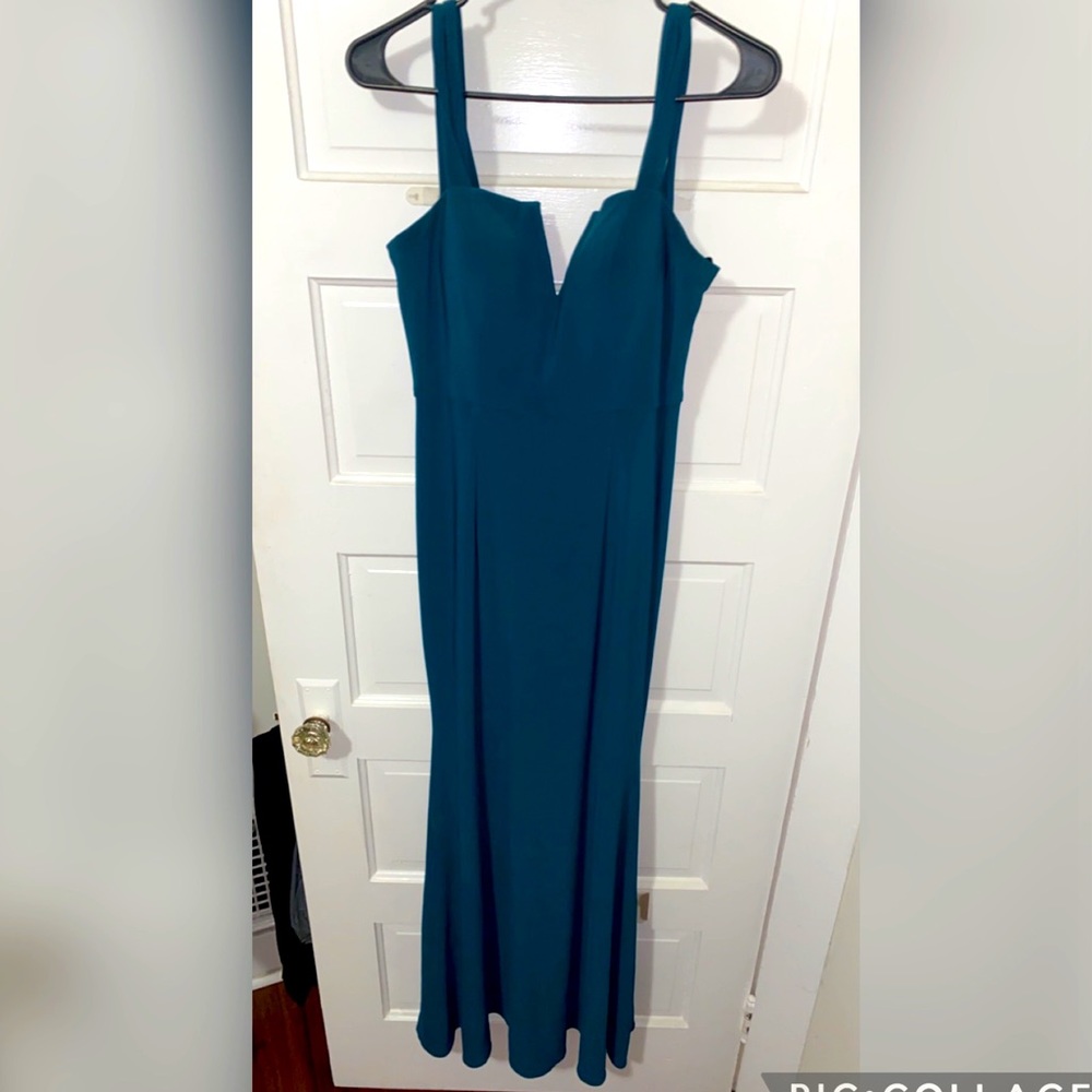 Long Emerald Dress